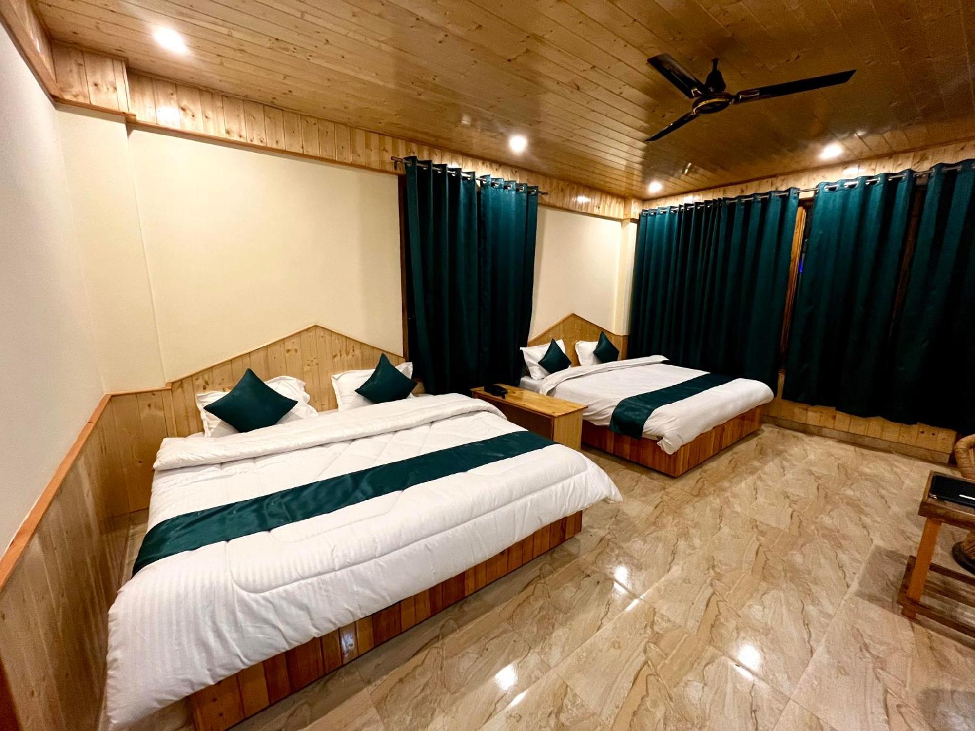 Hotel Mid Orchard Kasol L River Side -Pure Veg Hotel Ngoại thất bức ảnh