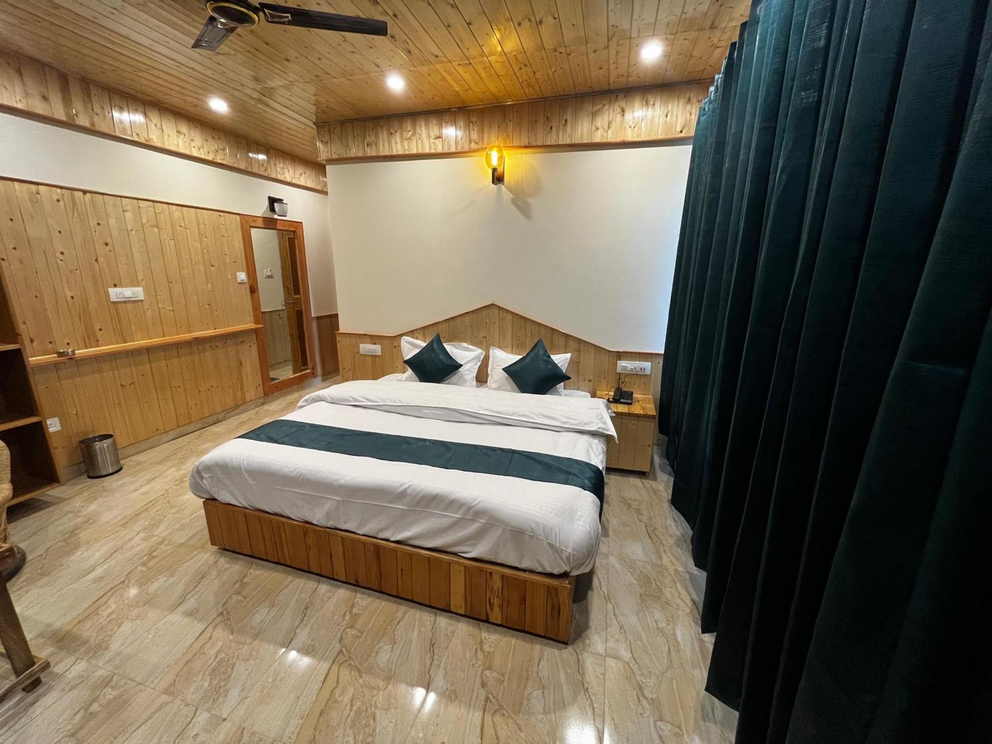 Hotel Mid Orchard Kasol L River Side -Pure Veg Hotel Ngoại thất bức ảnh