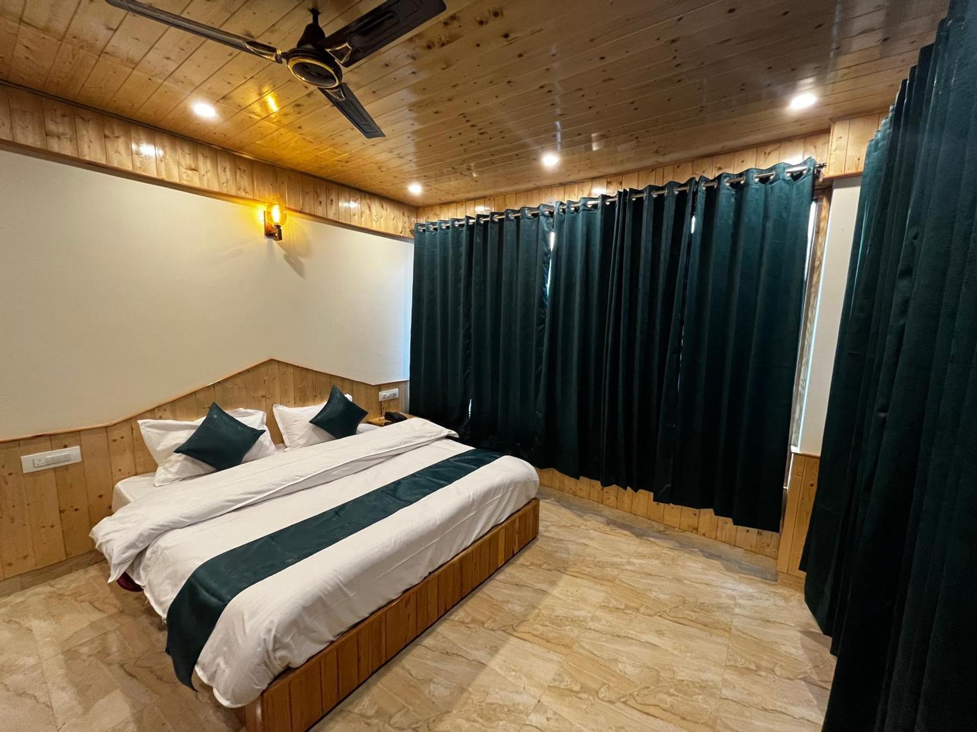 Hotel Mid Orchard Kasol L River Side -Pure Veg Hotel Ngoại thất bức ảnh