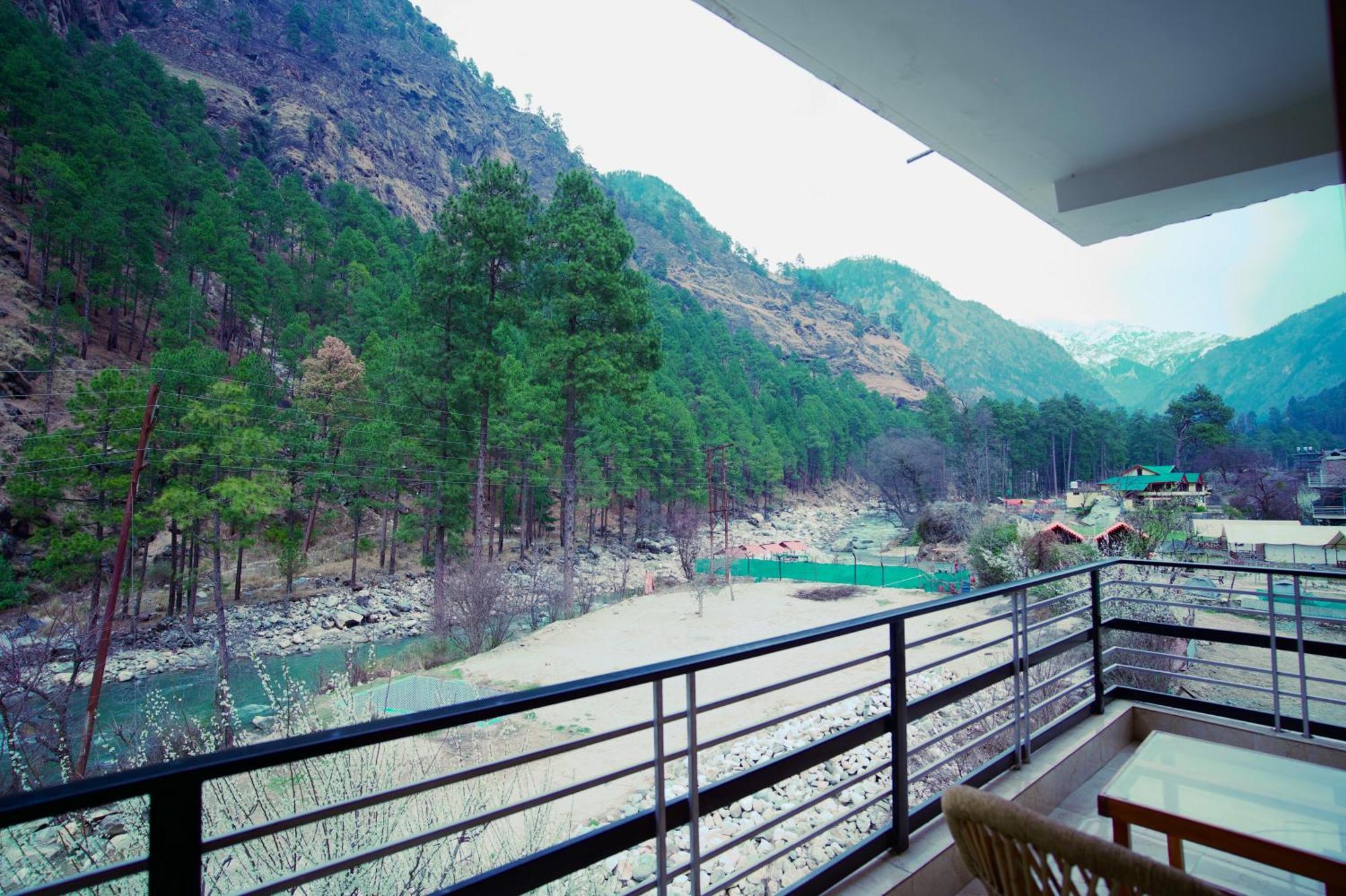 Hotel Mid Orchard Kasol L River Side -Pure Veg Hotel Ngoại thất bức ảnh